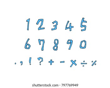 Vector fonts / Handwritten calligraphy 