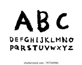 Vector fonts / Handwritten calligraphy 