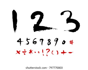 Vector fonts / Handwritten calligraphy 