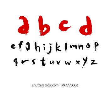 Vector fonts / Handwritten calligraphy 