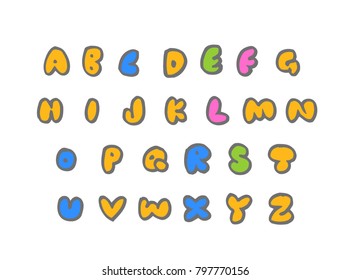 Vector fonts / Handwritten calligraphy 