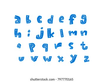 Vector fonts / Handwritten calligraphy 