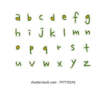 Vector fonts / Handwritten calligraphy 