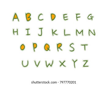 Vector fonts / Handwritten calligraphy 