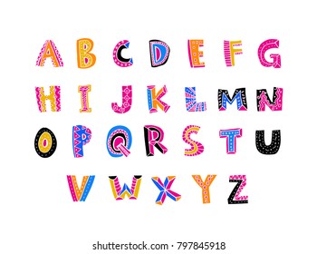 Vector fonts / Handwritten calligraphy 