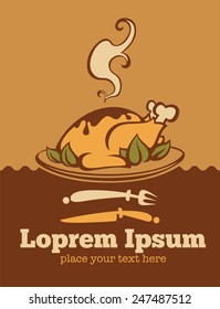 vector food background  for your menu