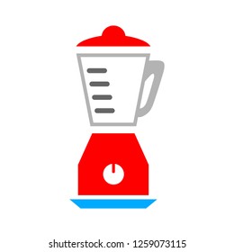 Vector Food Blender Illustration