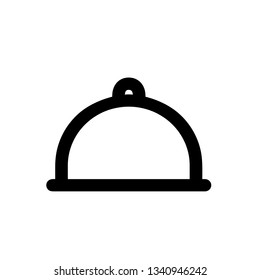 vector food cover icon.