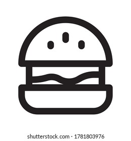Burger de diseño de alimentos vectoriales para usted