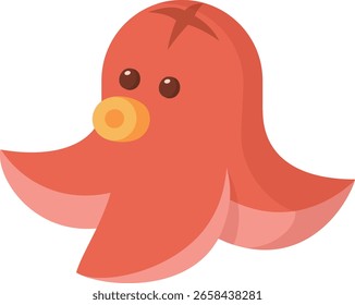 vector food icon 2d graphic octopus sausage