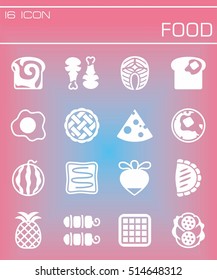 Vector Food icon set