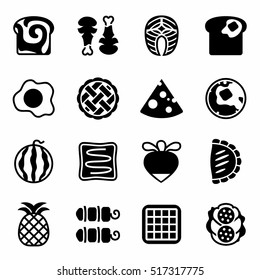 Vector Food icon set
