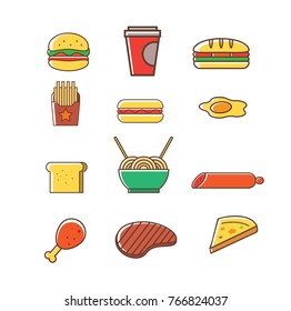 Vector Food icons