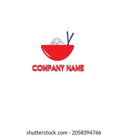 vector food logo or restaurant logo or minimalist food logo