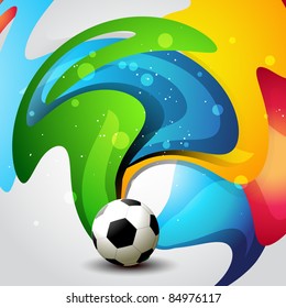 vector football artistic background design