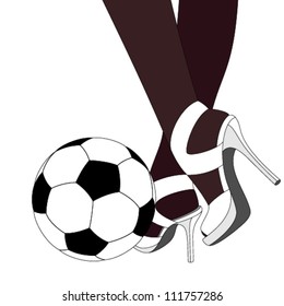 Vector football background