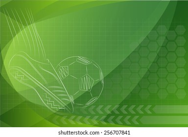 Vector Football background