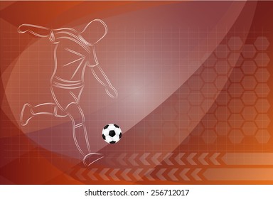 Vector Football background
