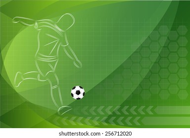 Vector Football background