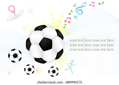 Vector Football background