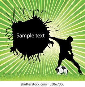 vector football background.