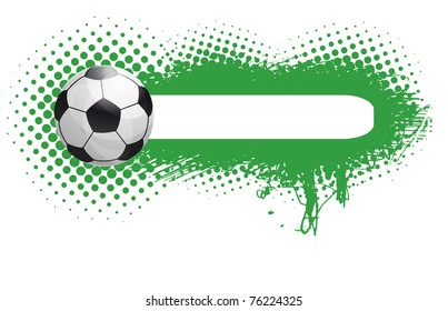 Vector football background