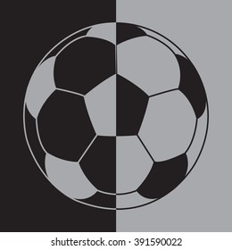 vector football ball