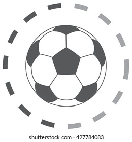 vector football ball