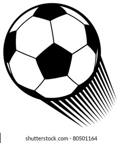 vector football ball (soccer)