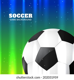 vector football design in shiny background