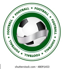 vector football emblem