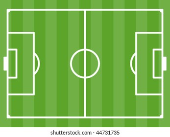 vector football field