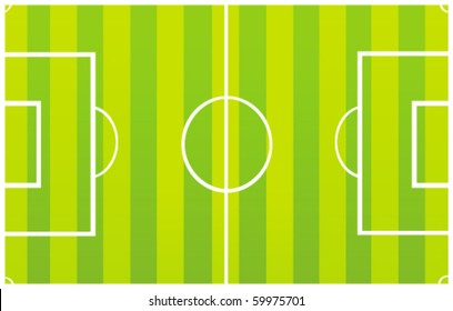 vector football field