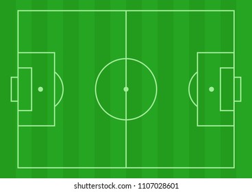 Vector football field. top view. Design for cards, brochures, websites, A4, background
