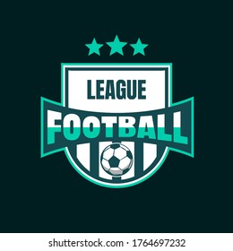 Vector of Football Logo Design Illustration