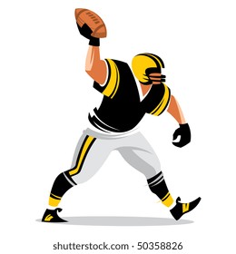 1,082 American Football Player Clipart Images, Stock Photos & Vectors ...