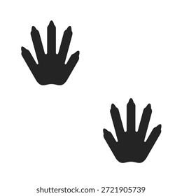 vector footprint of a mouse