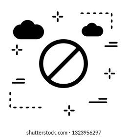 Vector forbidden Icon

