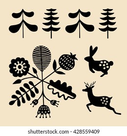 Vector forest elements