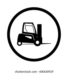 Vector forklift Icon