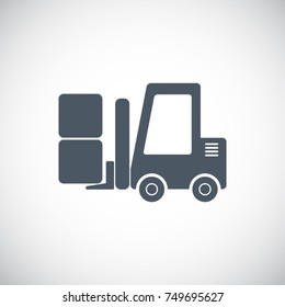 Vector forklift Icon