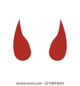 a vector in the form of a horn icon