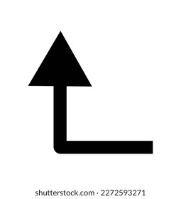 a vector in the form of the UP icon