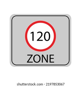 a vector in the form of an icon or symbol of a traffic sign