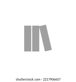 a vector in the form of a line of books