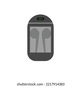a vector in the form of a pod or headset
