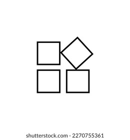 a vector in the form of a toolbar icon