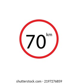 eine Vektorgrafik in Form eines Verkehrszeichen-Symbols