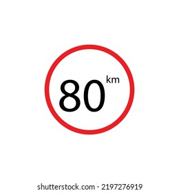 a vector in the form of a traffic sign symbol