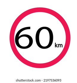 a vector in the form of a traffic sign symbol or icon
